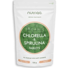 Nutriqa Bio Spirulina a Chlorella tablety 125 g