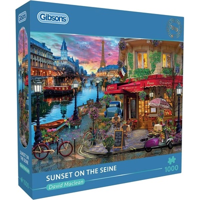 Gibsons Пъзел Gibsons от 1000 части - Залез над Сена (G6384)
