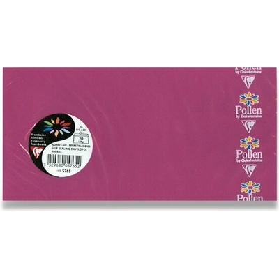 Clairefontaine obálka DL malinová 120g Clairfontaine