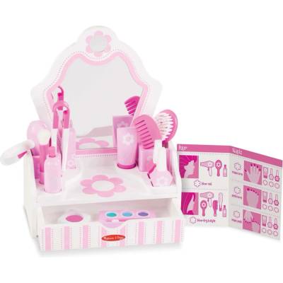Melissa & Doug Dětský toaletní stolek Salon krásy