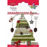 TITANUM 3D Christmas Tree Stickers