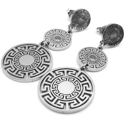 Steel Jewelry Dlouhé Náušnice z Chirurgické oceli NS250190