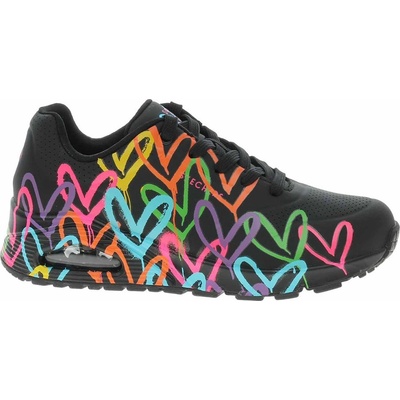 Skechers Uno Highlight Love black/multi čierna