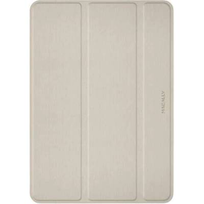 Macally Stand Case - полиуретанов калъф и поставка за iPad Air 3 (2019) (златист)