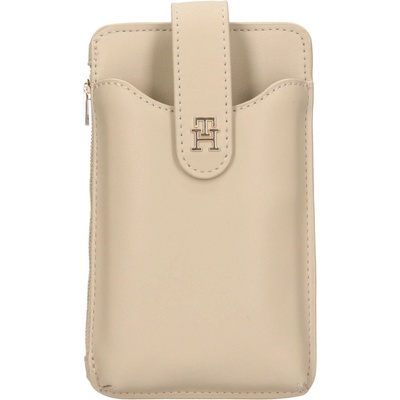 Tommy Hilfiger dámská crossbody kabelka na telefon Janet béžová – Hledejceny.cz