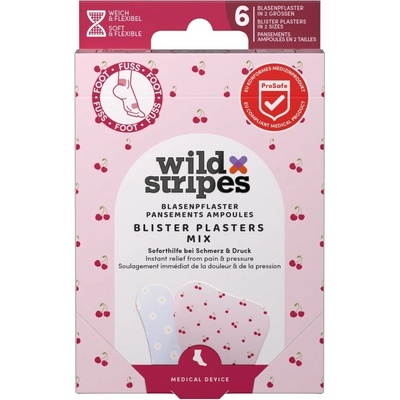 Wild Stripes Blister Plaster Mix Pastel Bloom - Náplast na hojení puchýřů