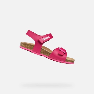Geox dívčí sandály Adriel G013277 Tmavě růžová