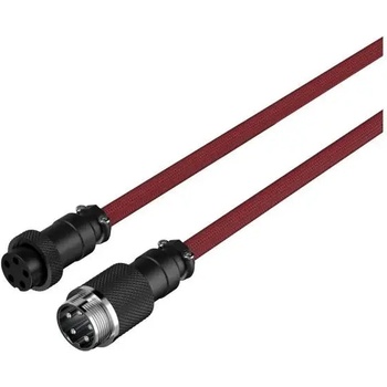 Hyperx Кабел за клавиатура HyperX Coiled Cable USB-C Red-Black (6J677AA)