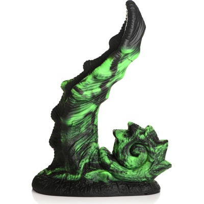Creature Cocks Glowzilla Glow-in-the-Dark Silicone Dildo Green