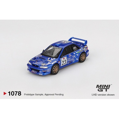 MINI GT Subaru Impreza No.2WRC 3 99 Acropolis Rally 2000 1:64