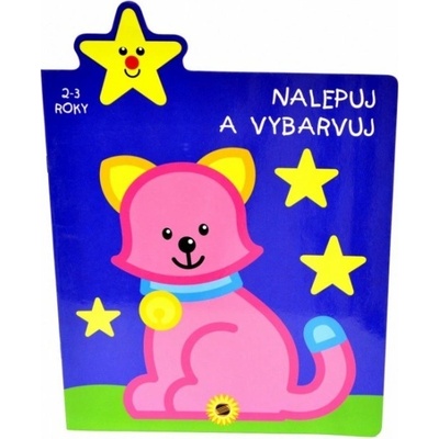 Nalepuj a vybarvuj - Kočička - 306-4 – Hledejceny.cz