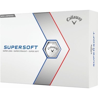 Callaway Supersoft Basic bílé 12 ks