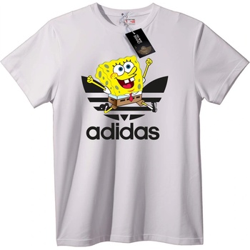 NOONEBRAND Тениска SpongeBob Adidas - XL, Black
