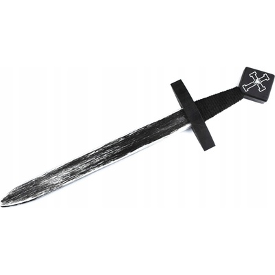 DREVENÝ RYTÍERSKY MEČ KRÍŽACKY MEČ Z DREVA RYTIER 50cm