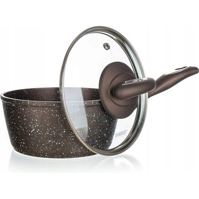 Banquet rendlík s nepřilnavým povrchem Premium Dark Brown 16 x 7,5 cm xl
