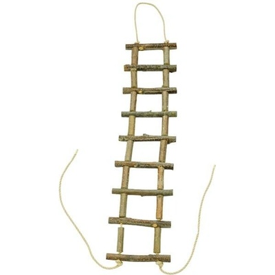 Zvěrokruh Žebřík dřevěný přírodní slabší 60 cm