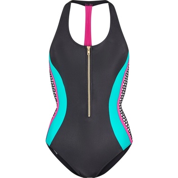 Zoggs Elevation Zip Front Womens - Multi