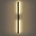Brilagi - LED външен стенен осветител LUNA LED/30W/230V 3000K IP65 150 cm черен CRI 90 (BG4641)
