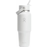 Hydro Flask Бутилка за вода Hydro Flask Wide Flex Straw Travel Bottle Water bottle - White - размер 710 ml (533-2183-2012)