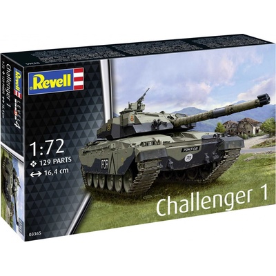 Revell Plastic ModelKit tank 03365 Challenger 1 1:72