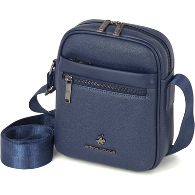 Beverly Hills Polo Club Taška cross BHPC Wall street S BH-8512-05 3 L modrá