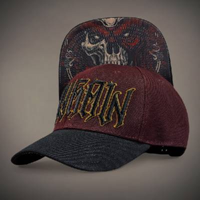 шапка с козирка hyraw - oni skull - 261tr01