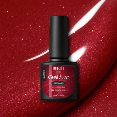 ENII NAILS Gel lak Ceramic 174 Sanguine 10 ml