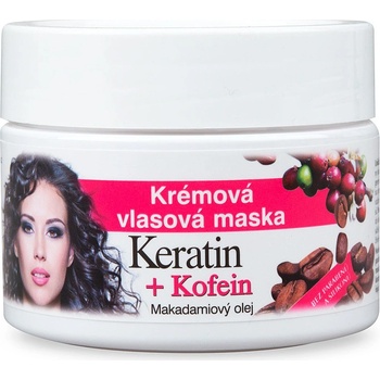 BC Bione Cosmetics - krémová vlasová maska KERATIN +KOFEIN 260 ml