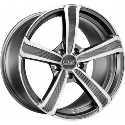 OZ Montecarlo 11x20 5x130 ET48 matt graphite polished
