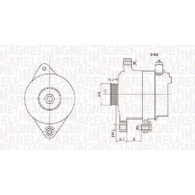 Generátor MAGNETI MARELLI 063731595010