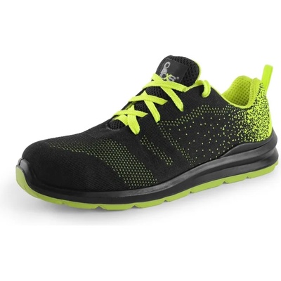 CXS Обувки cxs island rab s1, черно и зелено (ft25)