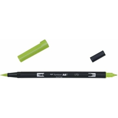 Oboustranný štětcový fix Tombow ABT DUAL - zelená Barva: 098 - Avocado
