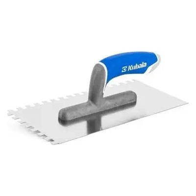 Hladítko Kubala G-24, nerez, hladké, zub 12x12mm,130x270mm