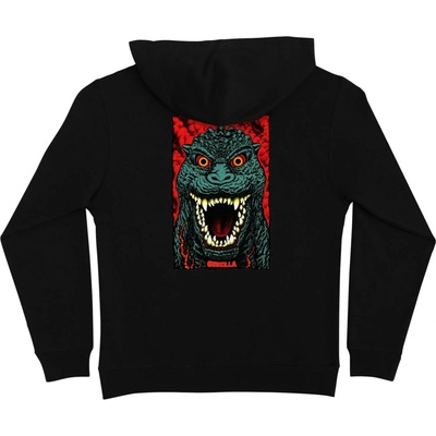 Santa Cruz Godzilla Destroyer PO Hooded Midweight Sweatshirt Black