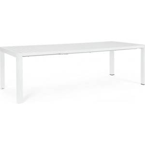 Bizzotto Разтегателна маса KIPLIN 180-240x100x77, 5 см. , бяла (0663468)
