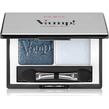 Pupa Milano Oční stíny Vamp! Compact Duo Eyeshadow 012 Magnetic Blue 2,2 g