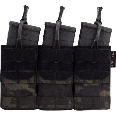 Agilite Predný panel AG3 Triple Placard Molle Multicam Black