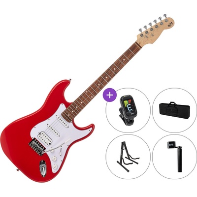 PSD Guitars STC-100-HSS Standard SET Red Електрическа китара