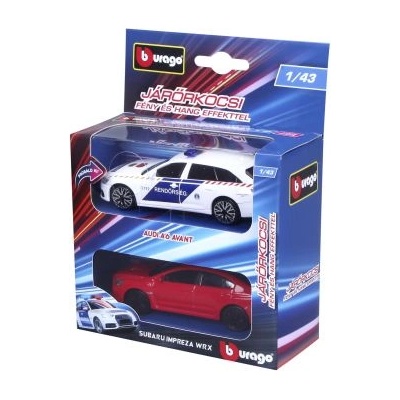 Bburago Bburago: Полицейска кола Audi A6 и преследване, 1: 43