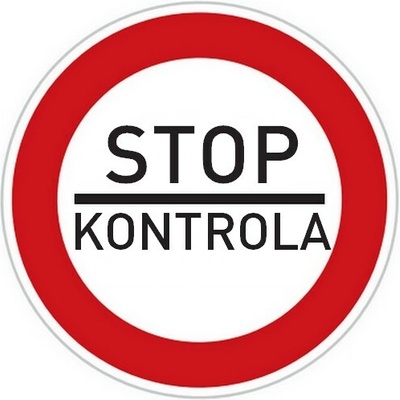 B2B Partner Dopravní značka - Povinnost zastavit vozidlo (STOP - kontrola)