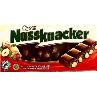 Choceur Nussknacker mléčná s lískovými ořechy 100 g