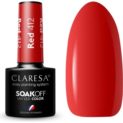 Claresa gél lak RED 412 5 g