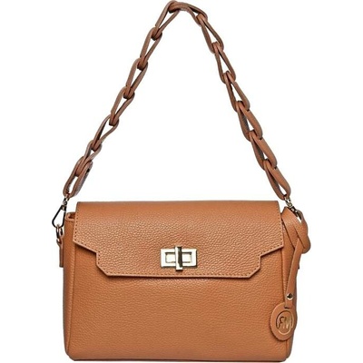 Roberta M dámská kožená kabelka RM1810T Cognac