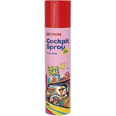 Sheron Shiny Ride Cockpit spray Fresh Linen 400 ml