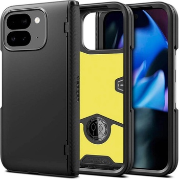 Spigen Калъф с Предпазител за Google Pixel 9 Pro Fold, Spigen Slim Armor Pro Case, Черен (ACS07587)