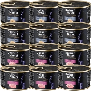 Dolina Noteci Premium Sterilised за котки, МИКС ОТ ВКУСОВЕ, 12x185 г