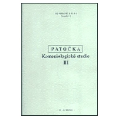 Komeniologické studie III. - Patočka Jan