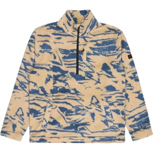 Billabong Мъжки поларен пуловер Billabong Boundary Mock Neck Fleece jumper - Sand Khaki (005-5022-0513)