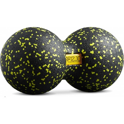 Divio Dvojitý masážní míč EPP 12 cm žlutý