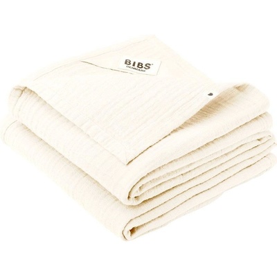 BIBS Mušelínové BIO bavlna IVORY 2 ks
